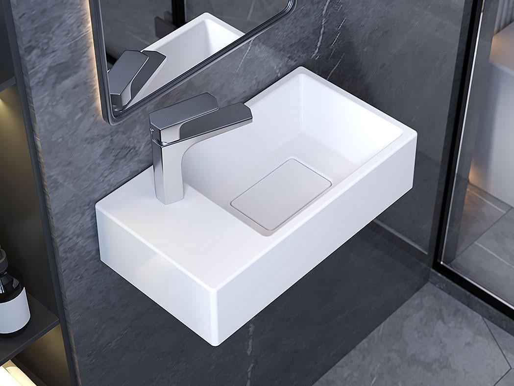 Умывальник подвесной Luxor Aldo L (739) - фото 10