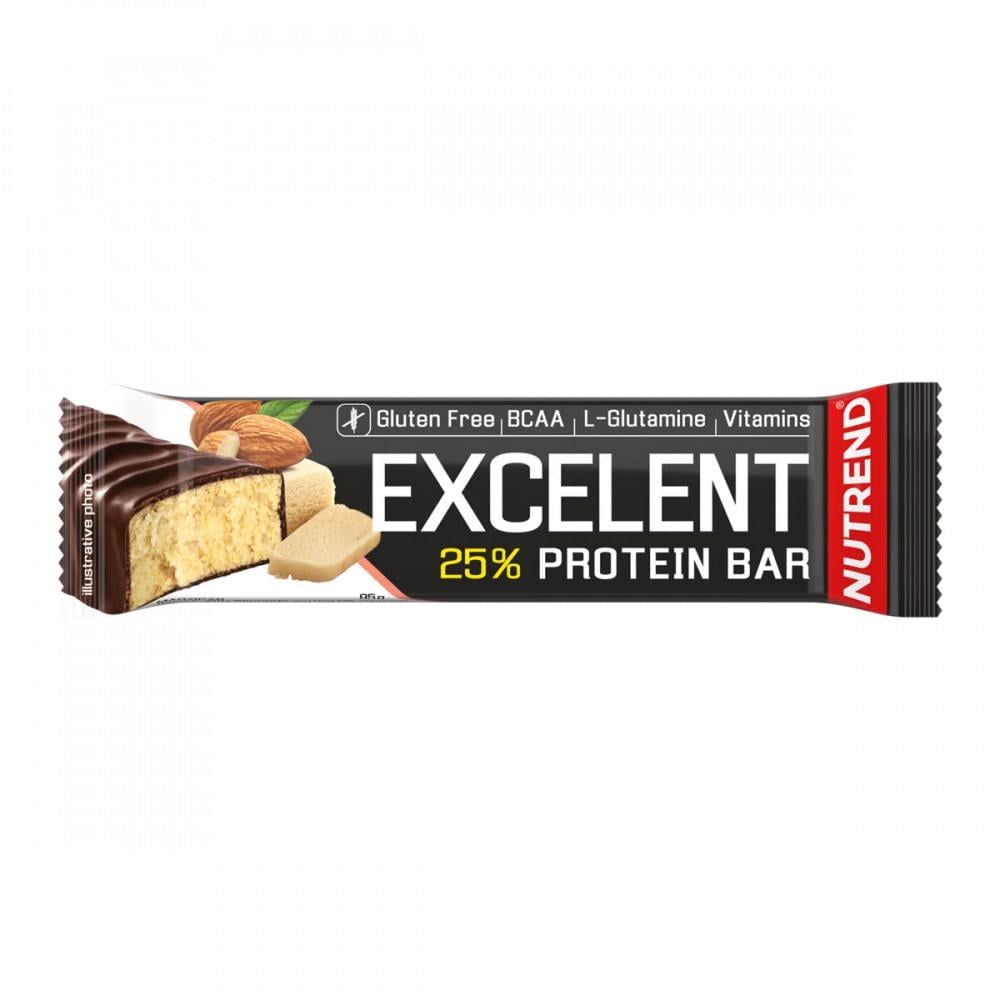 Батончик протеїновий NUTREND Excelent Protein bar марципан/мигдаль 85 г