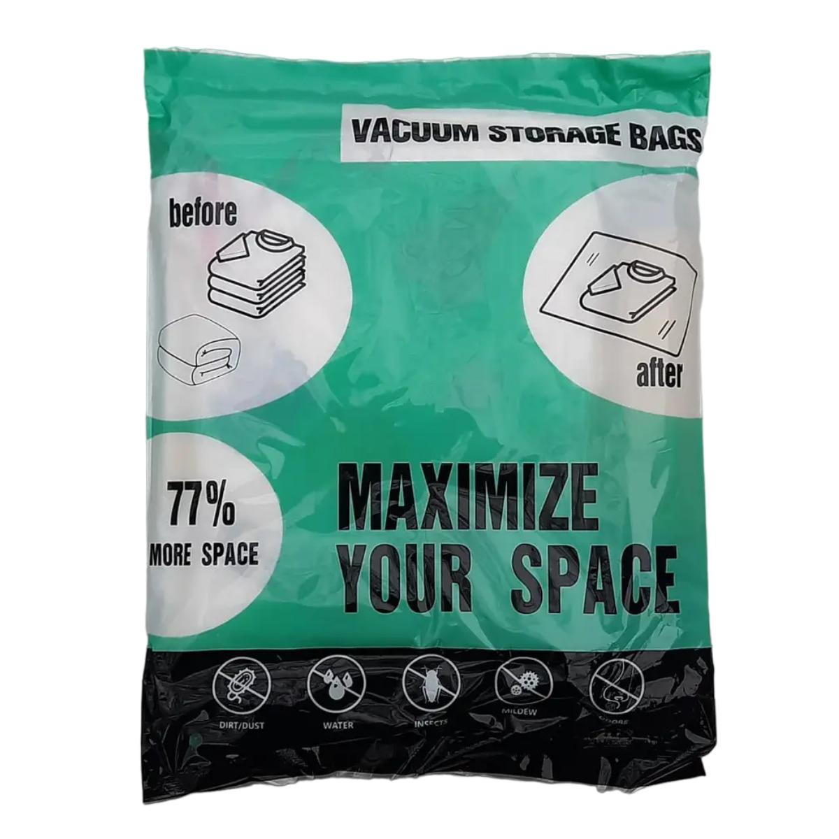 Пакет для одежды с насосом вакуумный Vacuum Storage Bags 6 пр. (R26106) - фото 6