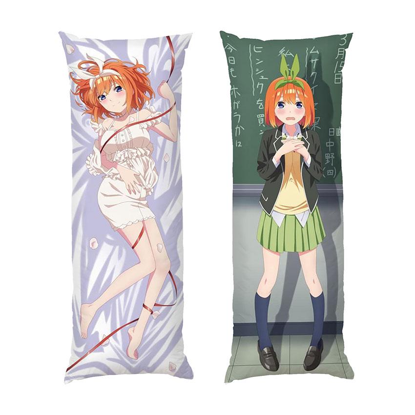 Подушка дакимакура Beautiful red girl Dakimakura Anime габардин 140х45 см (112424-2)