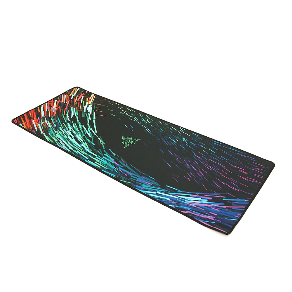 Килимок для мишки тканинний RAZER Particles-RGB для геймерів 3 мм 300x800 мм Чорний (38322)