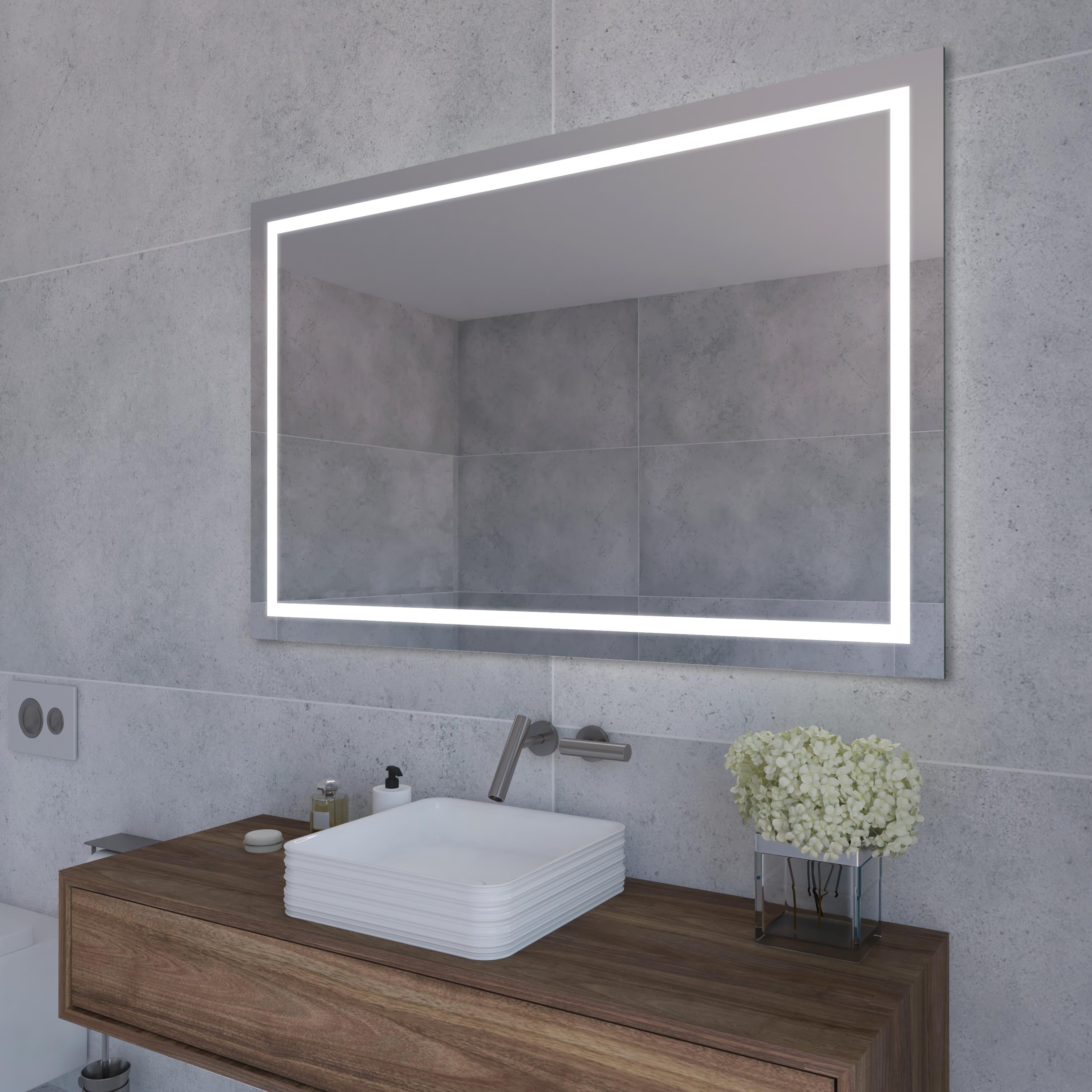 Зеркало Dim Dzerkal HAFFO с LED-подсветкой 50х70 см (6310)