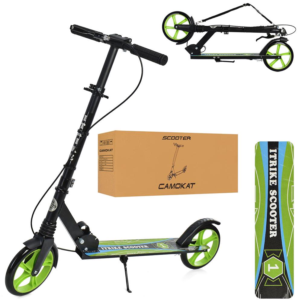 Самокат iTrike SR 2-049-1-GR Зеленый - фото 2 Самокат iTrike SR 2-049-1-GR Зеленый - фото 2