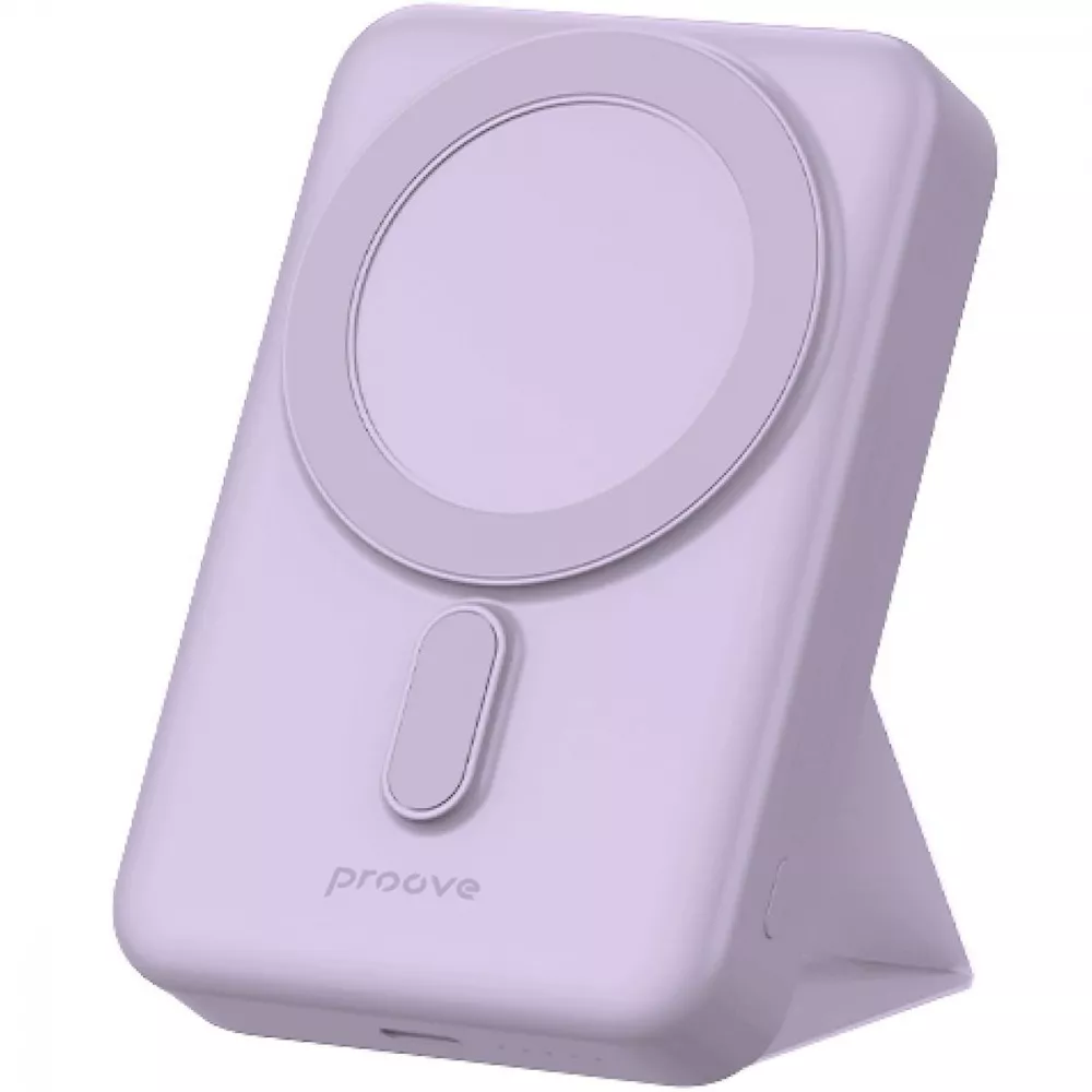 Аккумулятор Proove Hyperion 20W 10000 mAh с беспроводной зарядкой Фиолетовый (PBHN15020009)