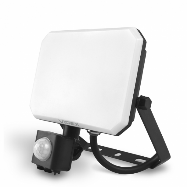 Прожектор VIDEX F3 30W 5000K з датчиком руху Чорний (26863940) Прожектор VIDEX F3 30W 5000K з датчиком руху Чорний (26863940)