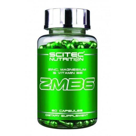 Комплекс витаминно-минеральный Scitec Nutrition ZMB6 60 капсул - фото 1