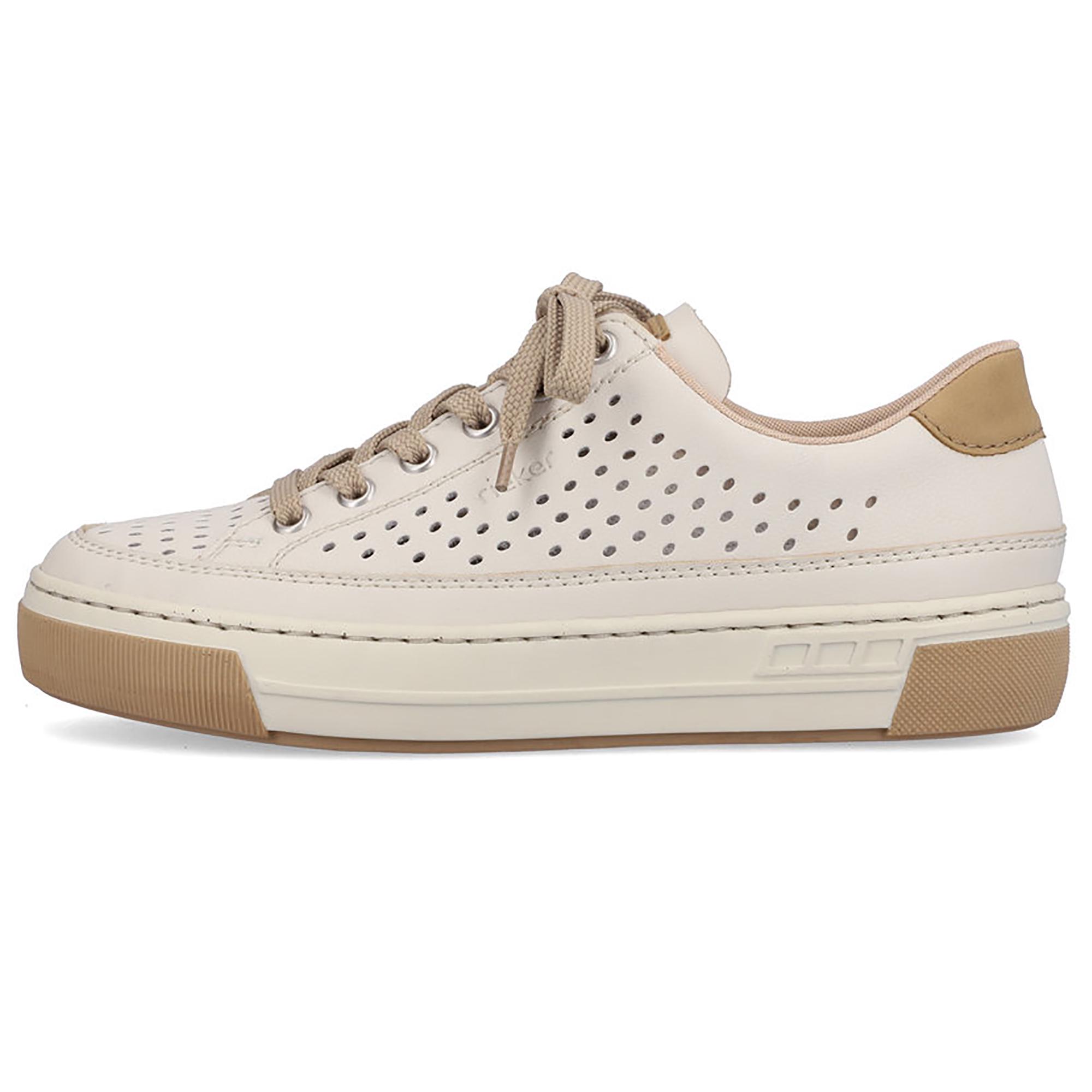 Кеди весняні жіночі Rieker р. 39 Бежевий (089332-39) - фото 6