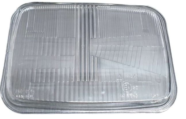 Стекло фары левое DEPO 47-440-1112LELD MERCEDES BUS 207-410 (3085953437)