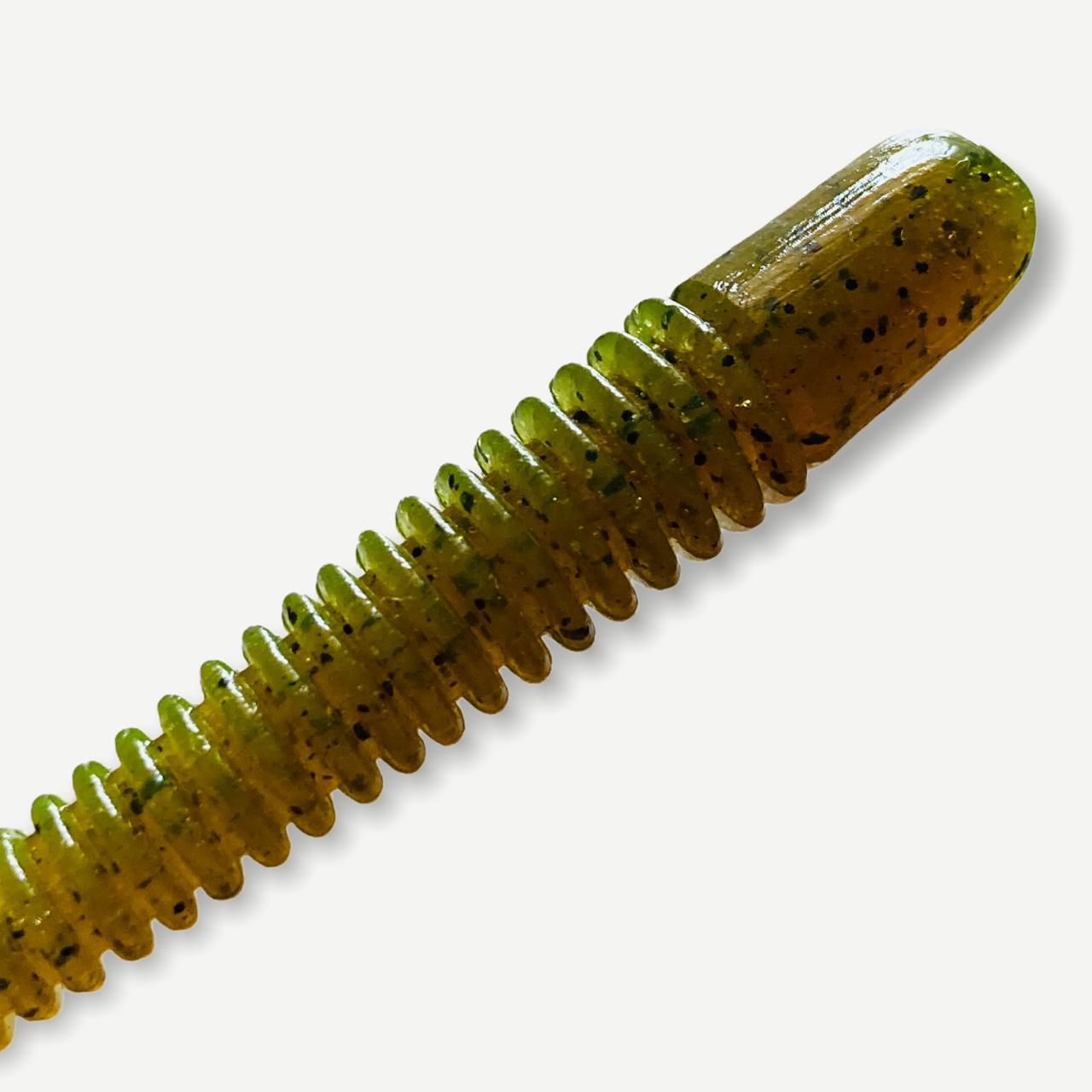 Силиконовая приманка Big Baits Bomber речная серия 2,5" 8 шт. # 106 Green Pumpkin (1257106) - фото 4 Силиконовая приманка Big Baits Bomber речная серия 2,5" 8 шт. # 106 Green Pumpkin (1257106) - фото 4