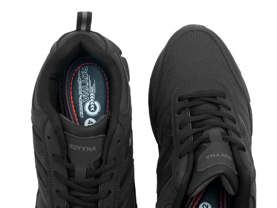 Кроссовки Royyna 7243024 р. 42 Черный (22817) - фото 4 Кроссовки Royyna 7243024 р. 42 Черный (22817) - фото 4