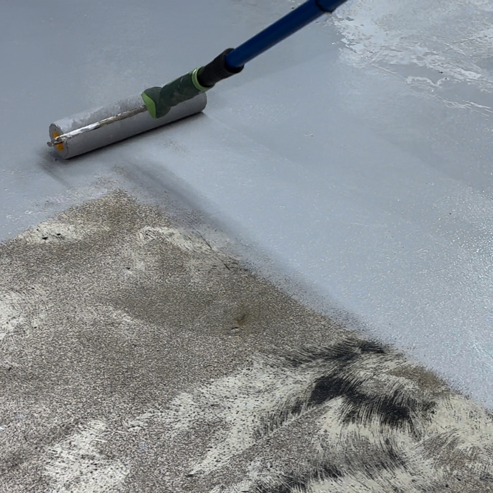 Фарба епоксидна для бетонної підлоги Teknobond 600 5 кг Світло-сіра RAL 7001 (TB60070015) - фото 2