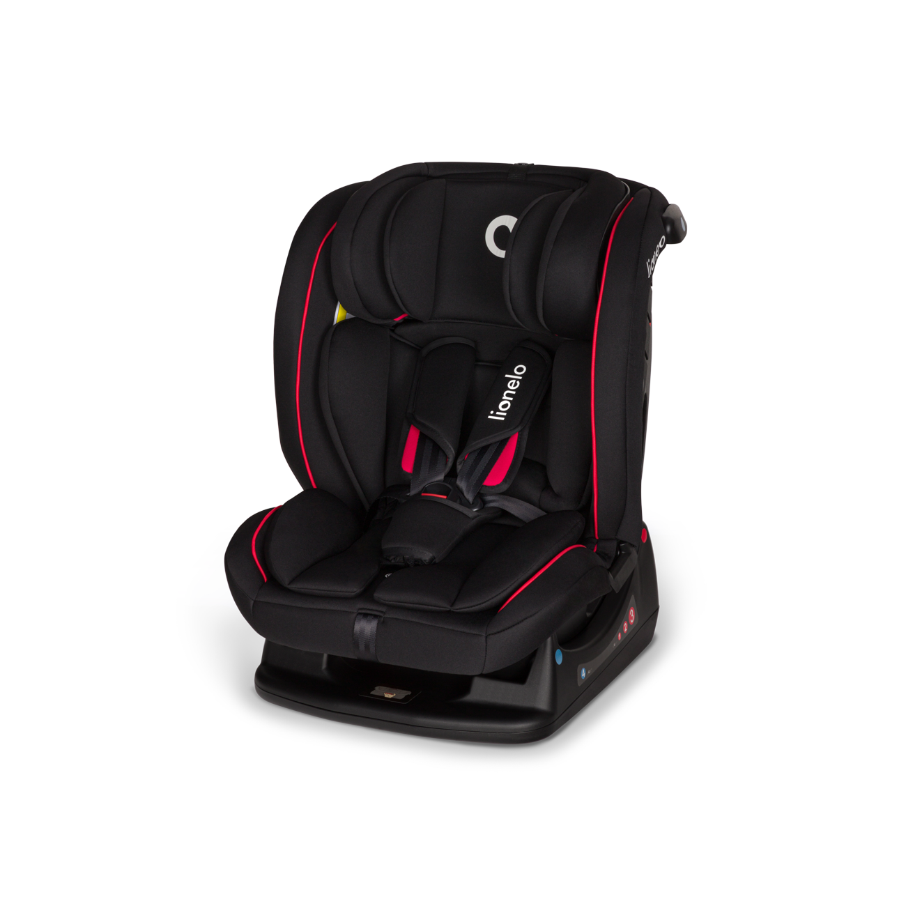 Детское автокресло Lionelo AART Carbon Black/Red