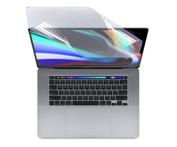 Противоударная гидрогелевая пленка Hydrogel Film для Apple Macbook Pro 16 2019 (A2141) (232.88х356.00), Transparent