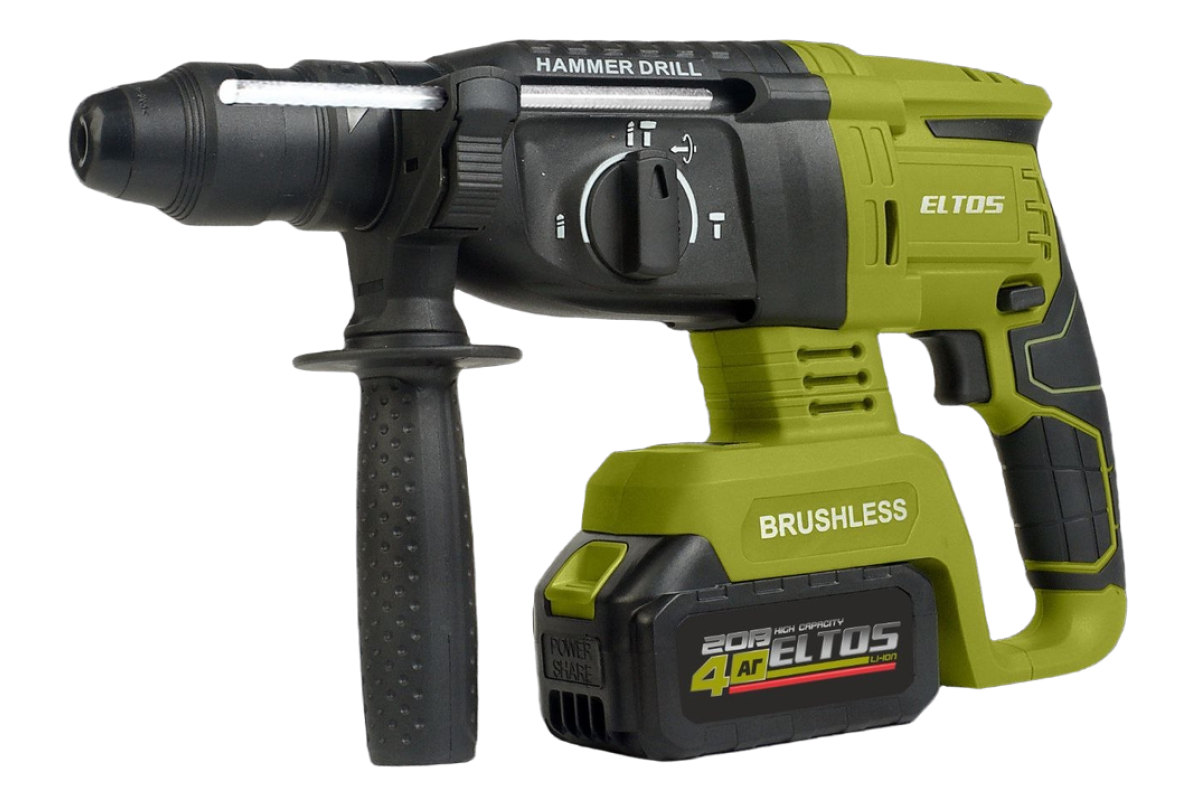 Перфоратор акумуляторний безщітковий Eltos ПА-20/26DFR BL 1 акумулятор 4 Аг/ЗП (27966988) - фото 3 Перфоратор акумуляторний безщітковий Eltos ПА-20/26DFR BL 1 акумулятор 4 Аг/ЗП (27966988) - фото 3