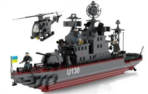 Конструктор Iblock Фрегат Гетман Сагайдачный 1088 деталей (мс1395кон-6) - фото 3 Конструктор Iblock Фрегат Гетман Сагайдачный 1088 деталей (мс1395кон-6) - фото 3