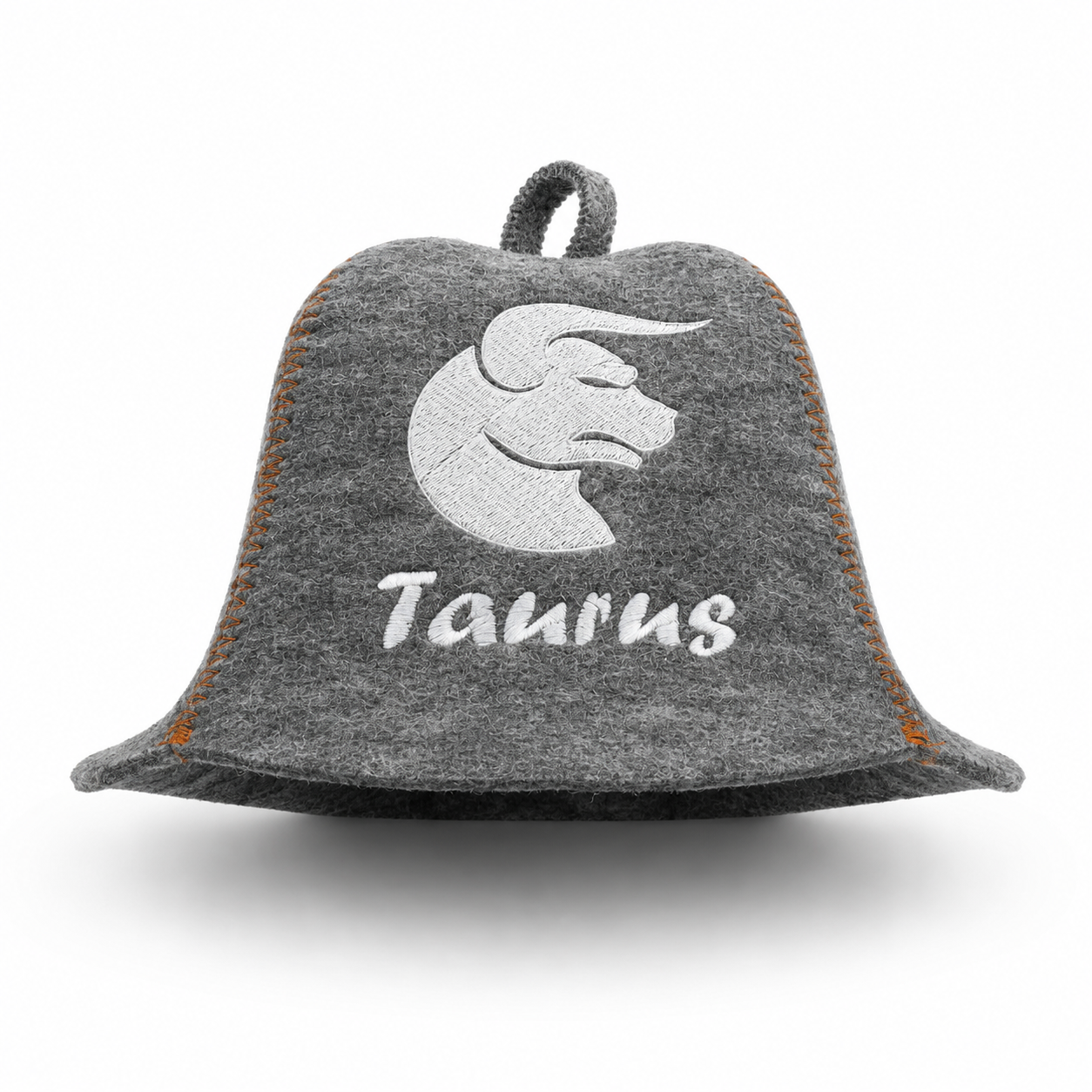 Шапка для бани Luxyart Taurus натуральный войлок Серый (LX-349)