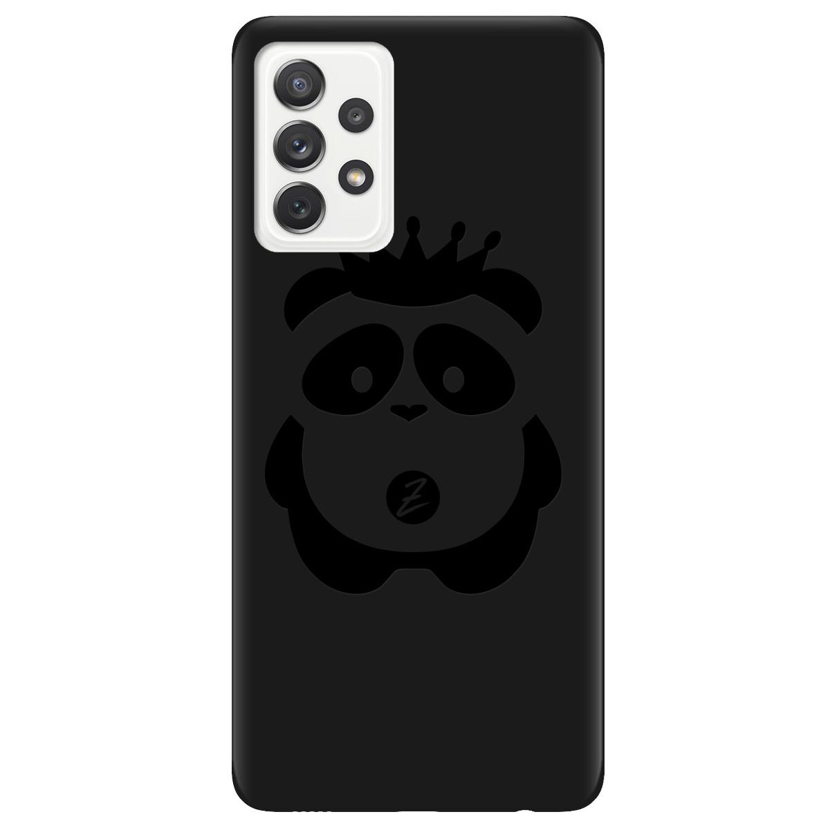 Силіконовий чохол Zorrov для Samsung Galaxy A72 - Panda Black (15140050160106596)