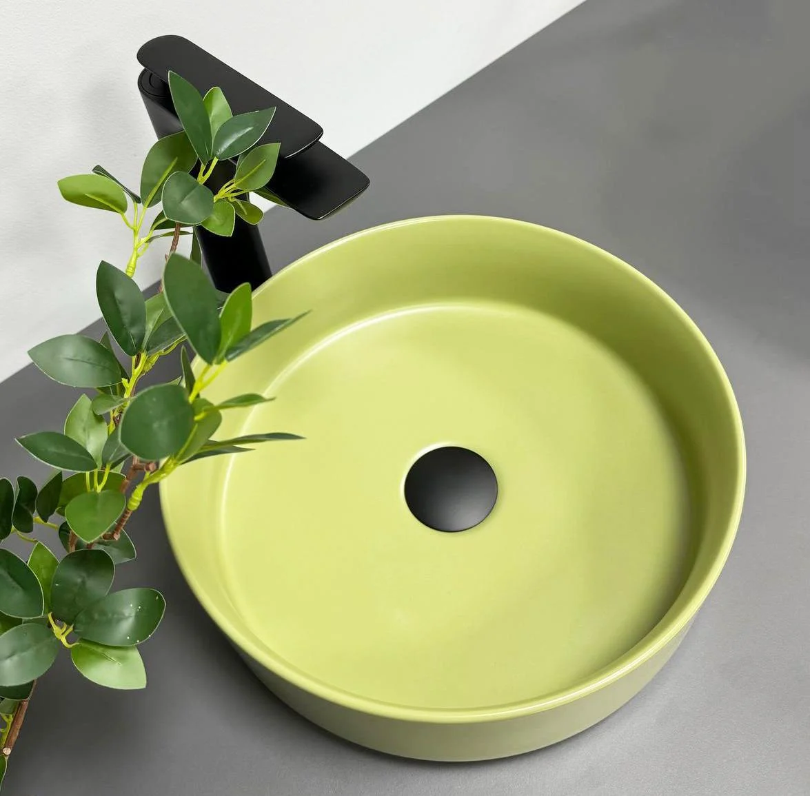 Умивальник накладний VBI Prato Olive Matt (2808389666)