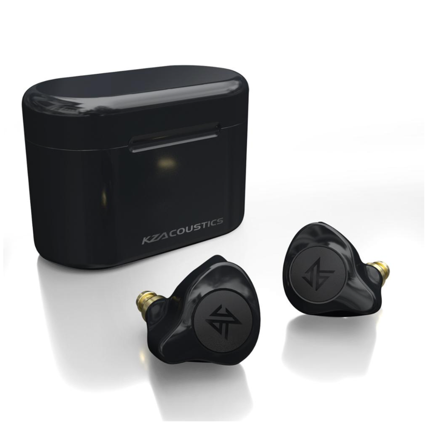 Беспроводные Bluetooth наушники KZ S2 Черный