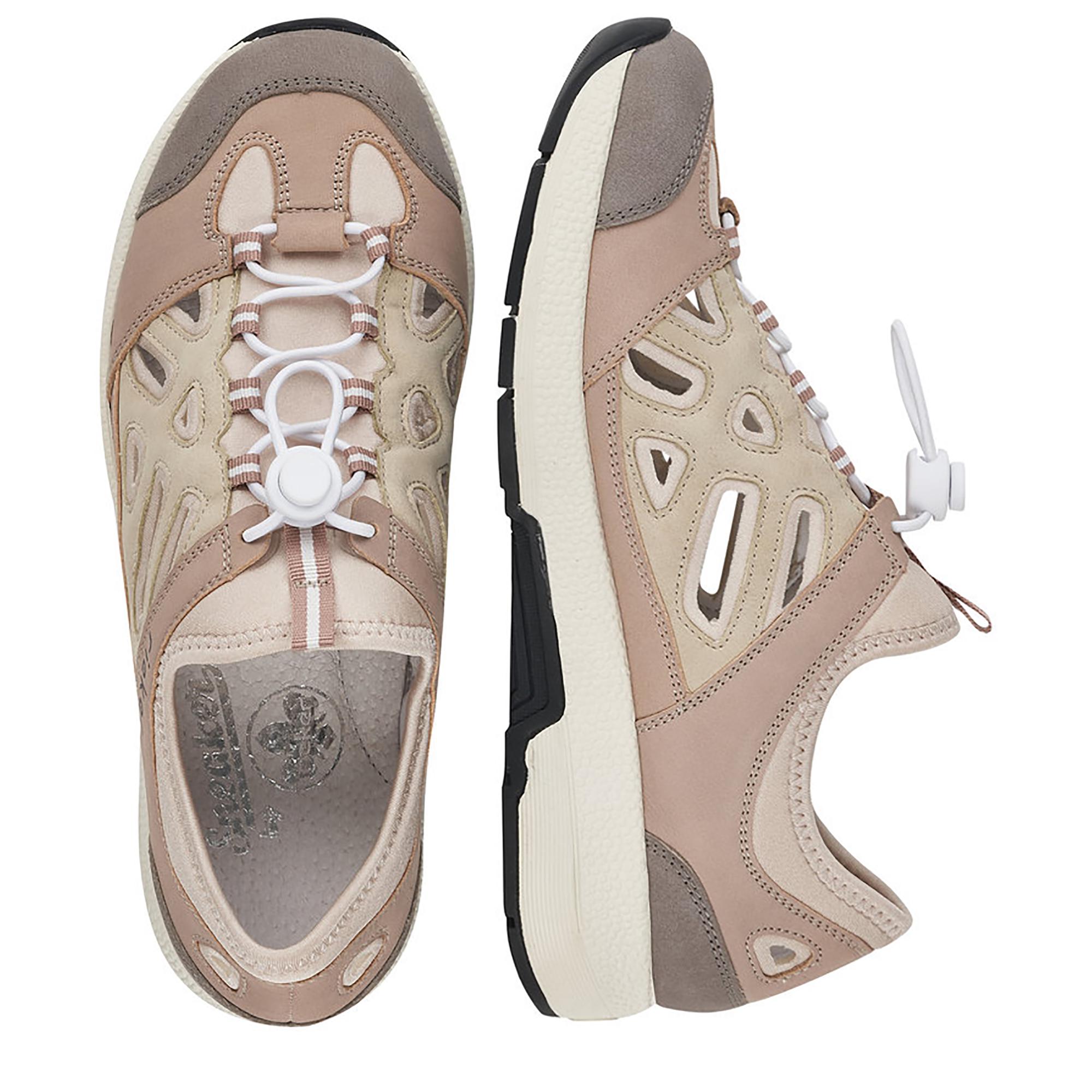 Туфли женские весенние RIEKER р. 38 Бежевый (089344-38) - фото 2 Туфли женские весенние RIEKER р. 38 Бежевый (089344-38) - фото 2