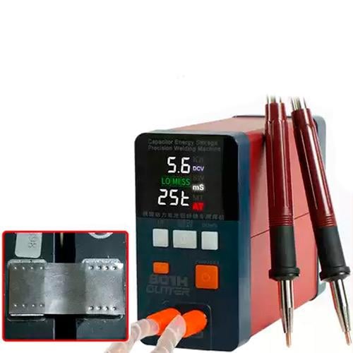 Апарат контактного точкового зварювання для АКБ GLITTER 801H конденсаторний 19,8 кВт Red (799167) - фото 5 Апарат контактного точкового зварювання для АКБ GLITTER 801H конденсаторний 19,8 кВт Red (799167) - фото 5