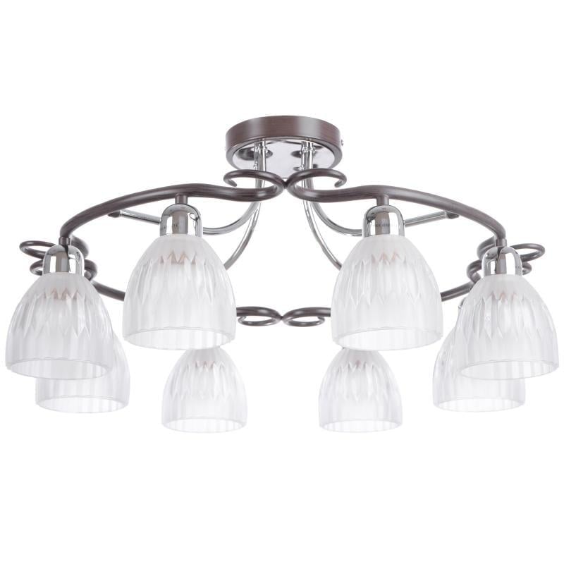 Люстра потолочная Brille LK-288S/8 E14 на 8 плафонов Люстра потолочная Brille LK-288S/8 E14 на 8 плафонов