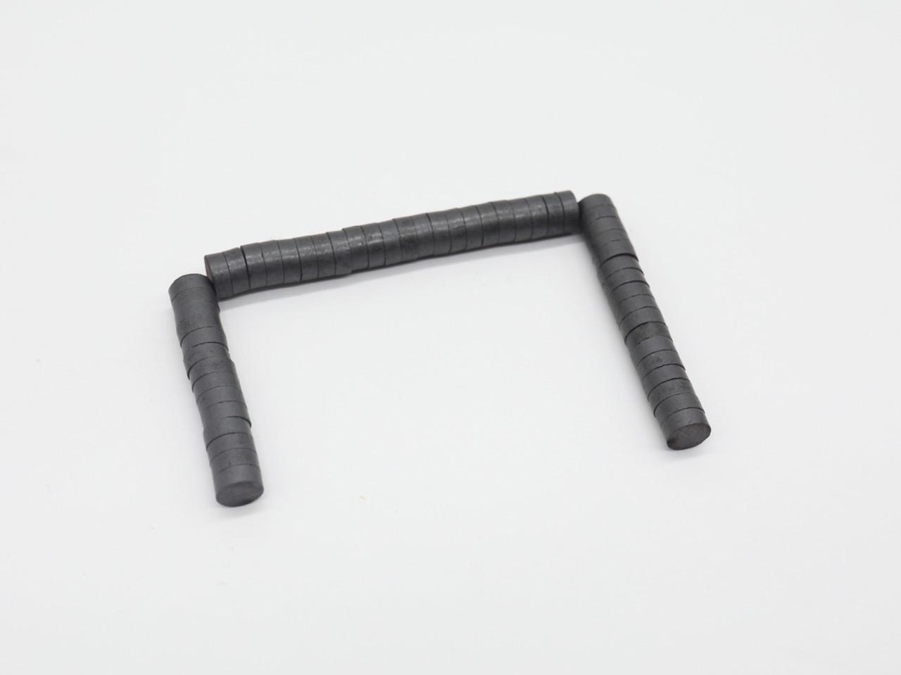 Магнит ферритовый диск 8х3 мм Черный (88395104) - фото 4 Магнит ферритовый диск 8х3 мм Черный (88395104) - фото 4