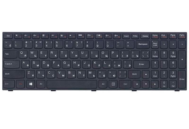 Клавиатура для ноутбука Lenovo IdeaPad G50-30/G50-45/G50-70/Z50-75/G50-70A/Z50-70/Z50-75/B50/B50-30/B50-45/B50-70/500-15 Black