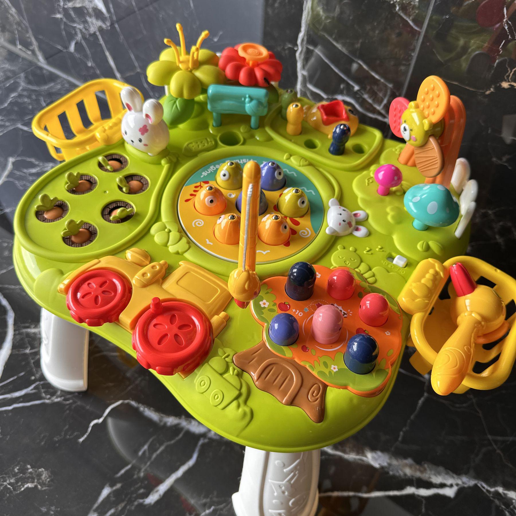 Детский развивающий столик с играми 6в1 (36990585)