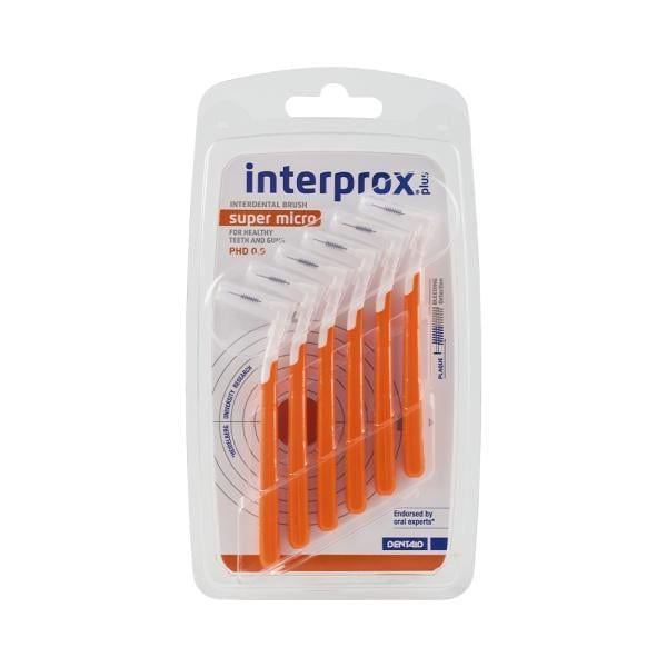 Ершики межзубные Interprox Plus Super Micro 0,7 мм, 6 шт. (651)