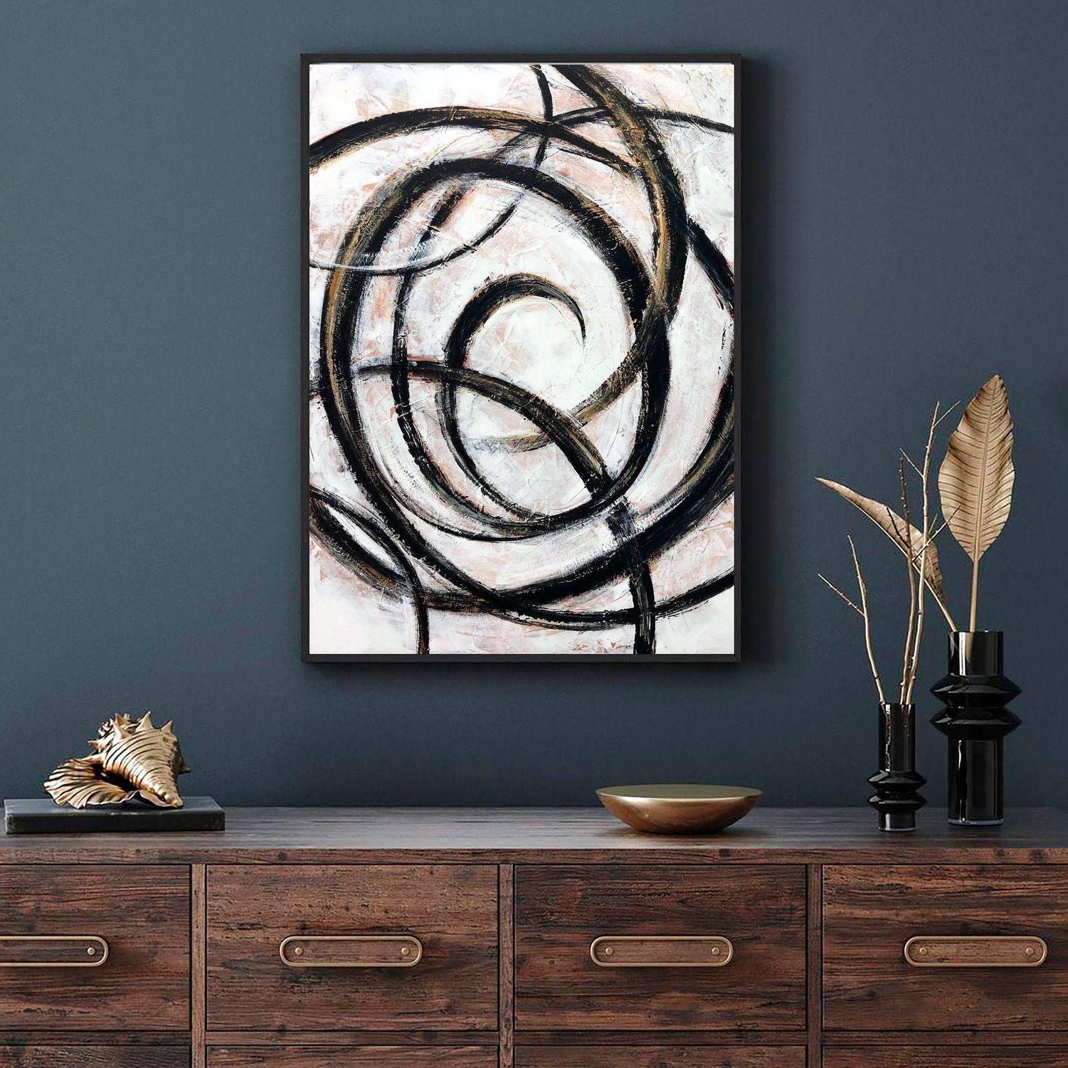 Картина на холсте ArtSale Абстракция 60х80 см abst0240