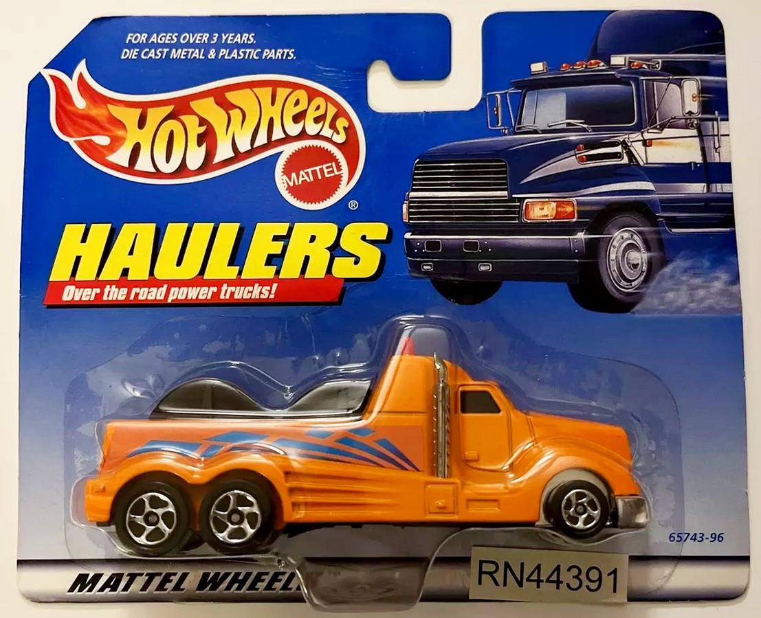 Игрушечный грузовик Hot Wheels Peterbilt Wire Truck Hauler 1998 Haulers (65743-pwt)