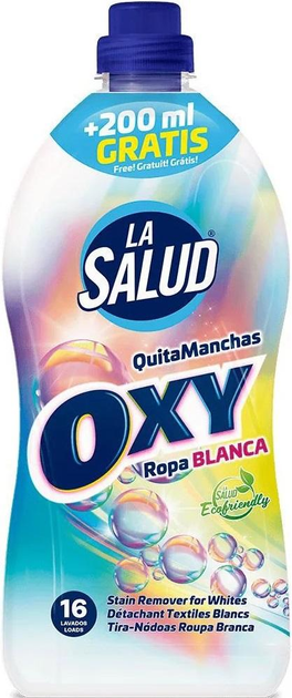 Кисневий плямовивідник для білих речей La Salud Oxy Ropa Blanca 1500 мл