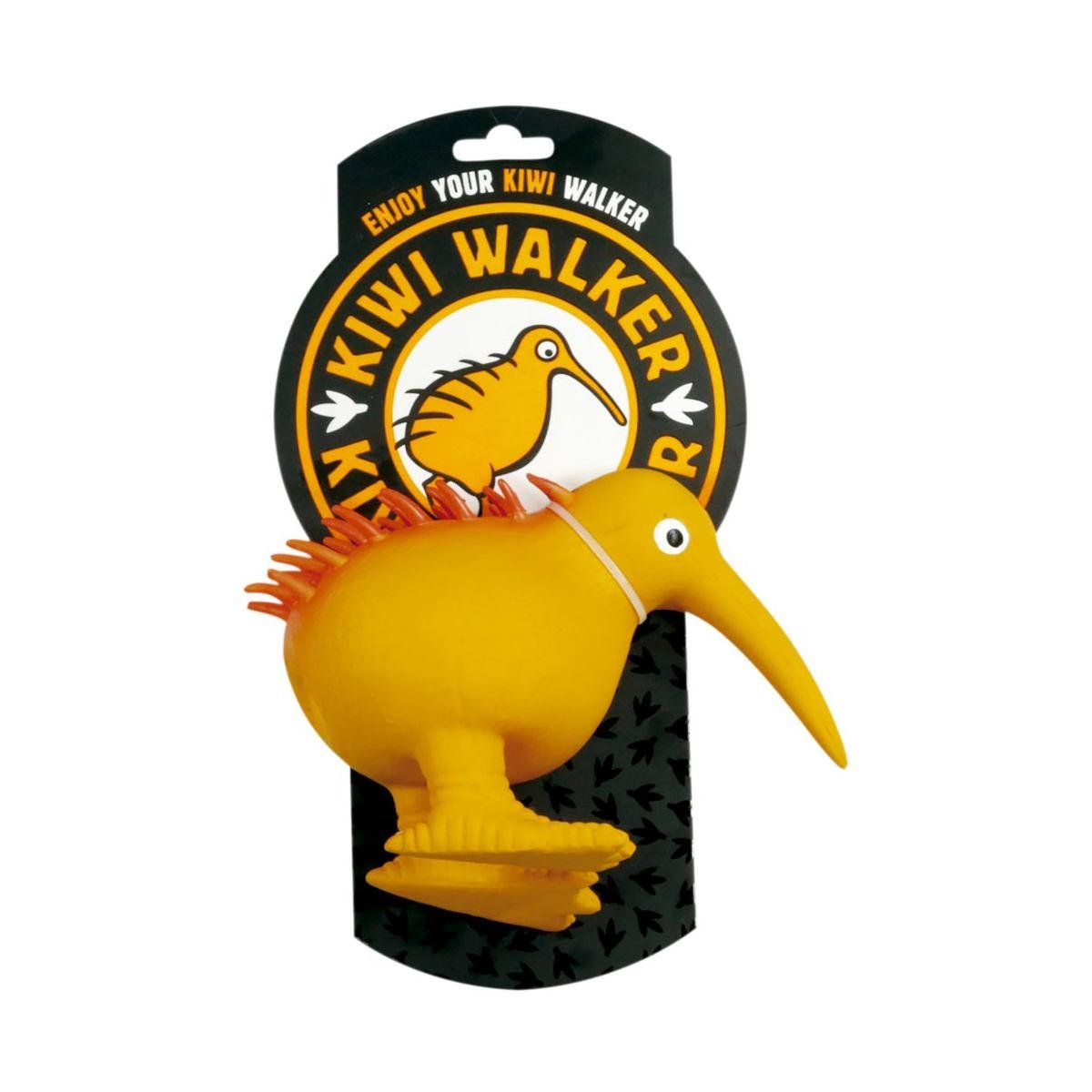 Іграшка для собак Kiwi Walker Птах ківі латекс 15,5 см Помаранчевий