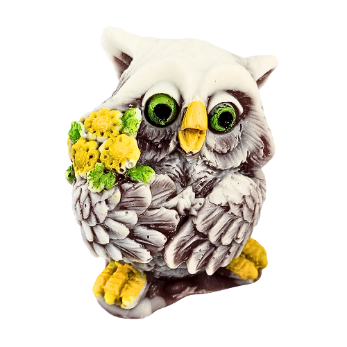 Мыло ручной работы детское Bila Lileya Совушка с букетом в пакете (MS-00070)