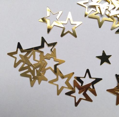 Метафан Звездочки 15 г Золотистый (22034)