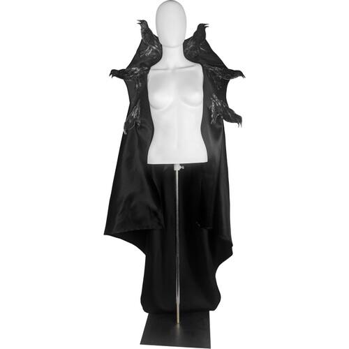 Плащ Seta Decor Королева воронов (24-548BLK) Плащ Seta Decor Королева воронов (24-548BLK)