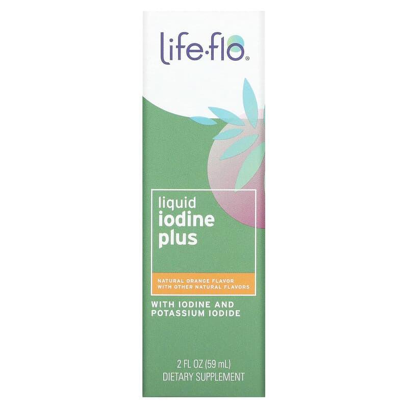 Йод жидкий Life-flo Liquid Iodine Plus со вкусом апельсина 59 мл - фото 3