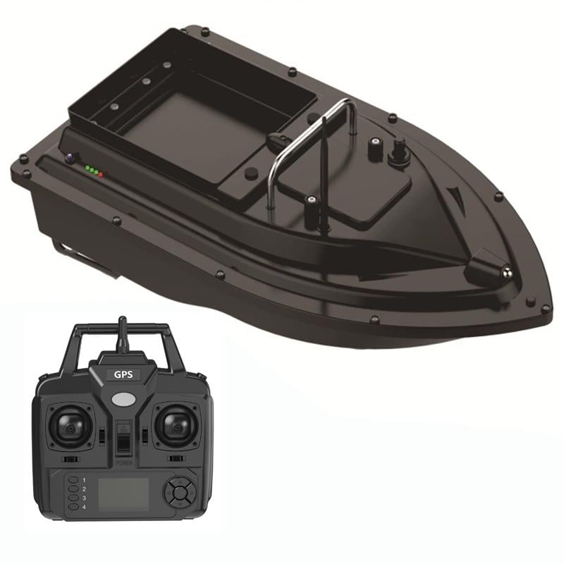 Кораблик для рыбалки D16 GPS 16 точек с аккумулятором 12000 mAh 1 бункером и сумкой Черный Кораблик для рыбалки D16 GPS 16 точек с аккумулятором 12000 mAh 1 бункером и сумкой Черный