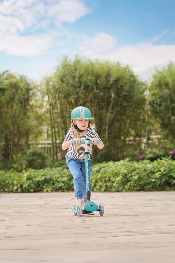 Самокат Globber-Elite Lights Mint - фото 2