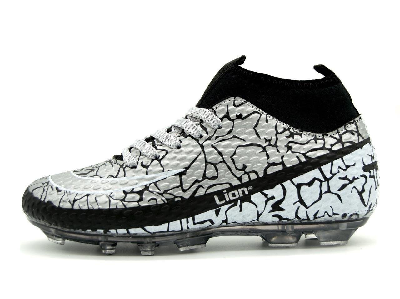 Бутсы для детей Lion KRA1071m р. 34 22 см Серый (2618061754)