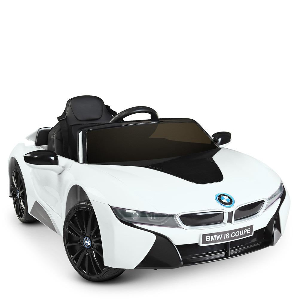 Электромобиль детский BMW i8 Concept аккумуляторный с пультом 3-8 лет Белый - фото 1