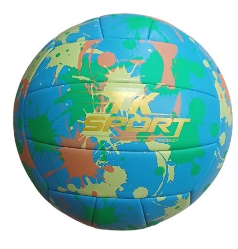 Мяч волейбольный TK Sport Голубой (C 70349)