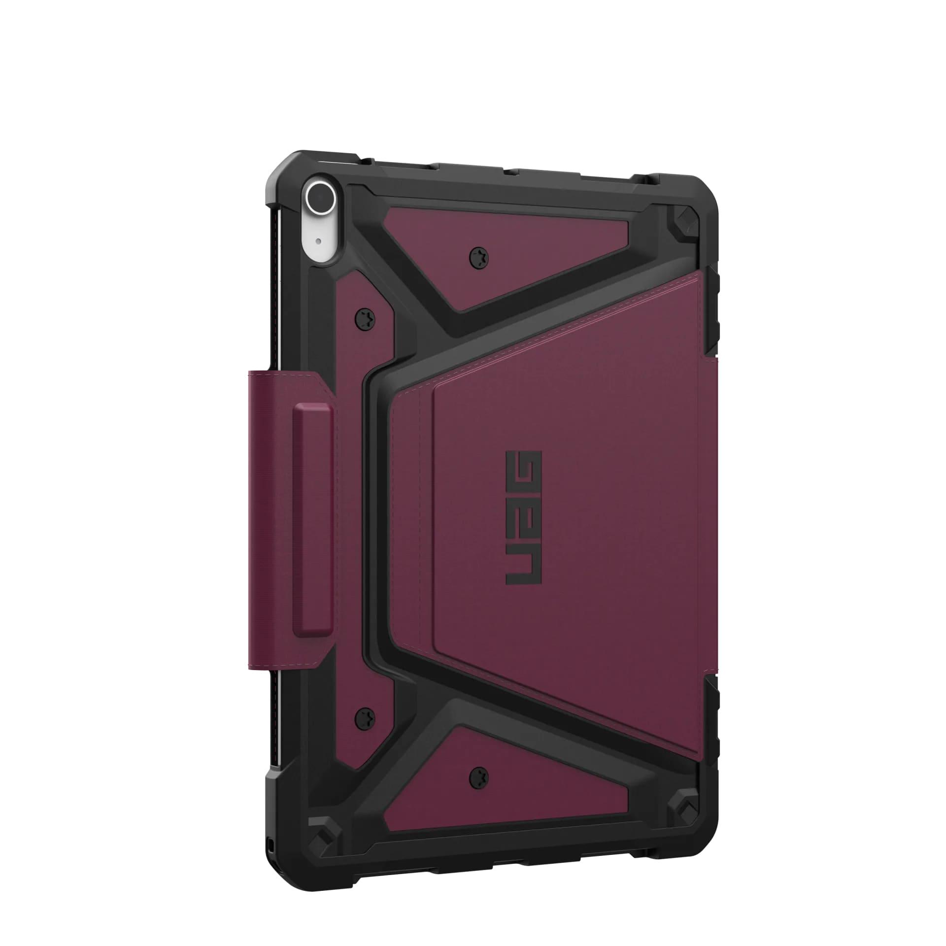 Чохол для планшета UAG для Apple iPad Air 11" Gen 6 2024 з підставкою та тримачем для стілусів Бордовий (124473119049) - фото 4