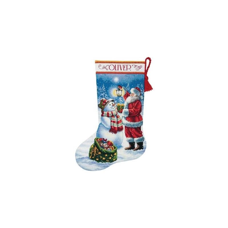 Набор для вышивания крестиком Dimensions 70-08952 Holiday Glow Stocking (18226)
