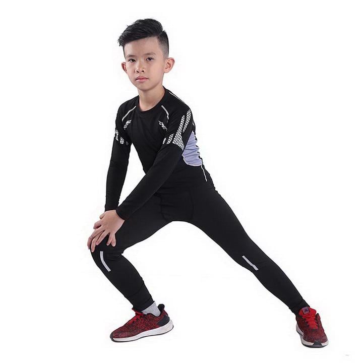 Дитяча термобілизна для футболу Fenta Thermal Underwear Reflective Ventilation Kids 115-125 см (3103) - фото 4