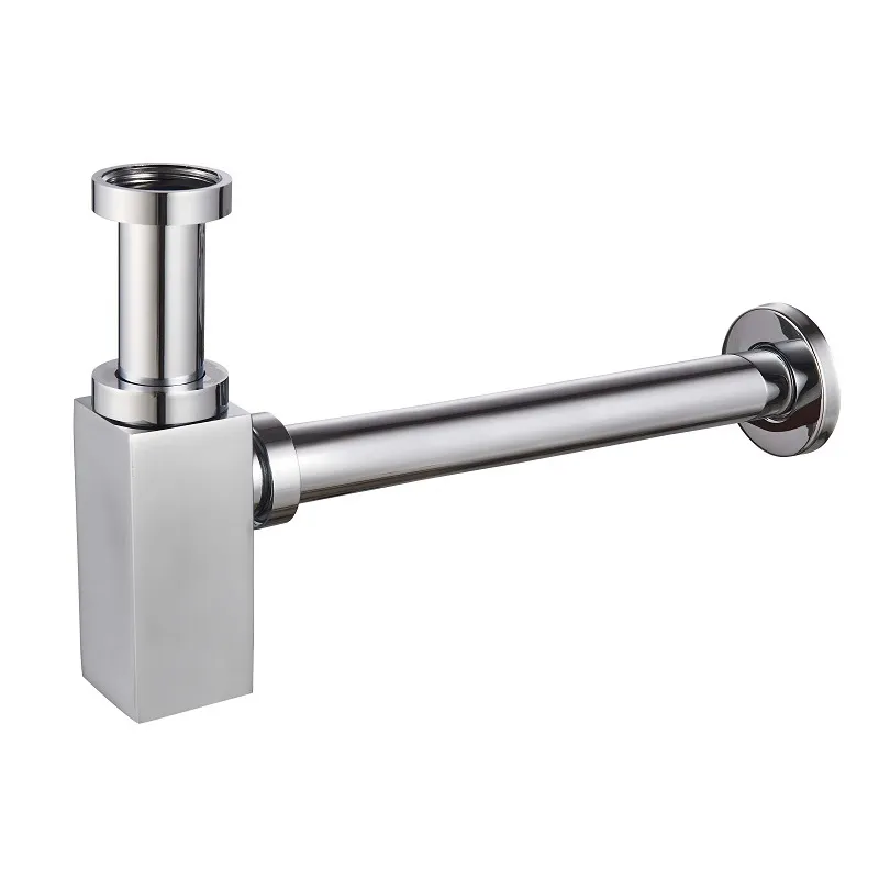 Сифон для умывальника KOER BT-02-01 1 1/4" Хром (KR3411)