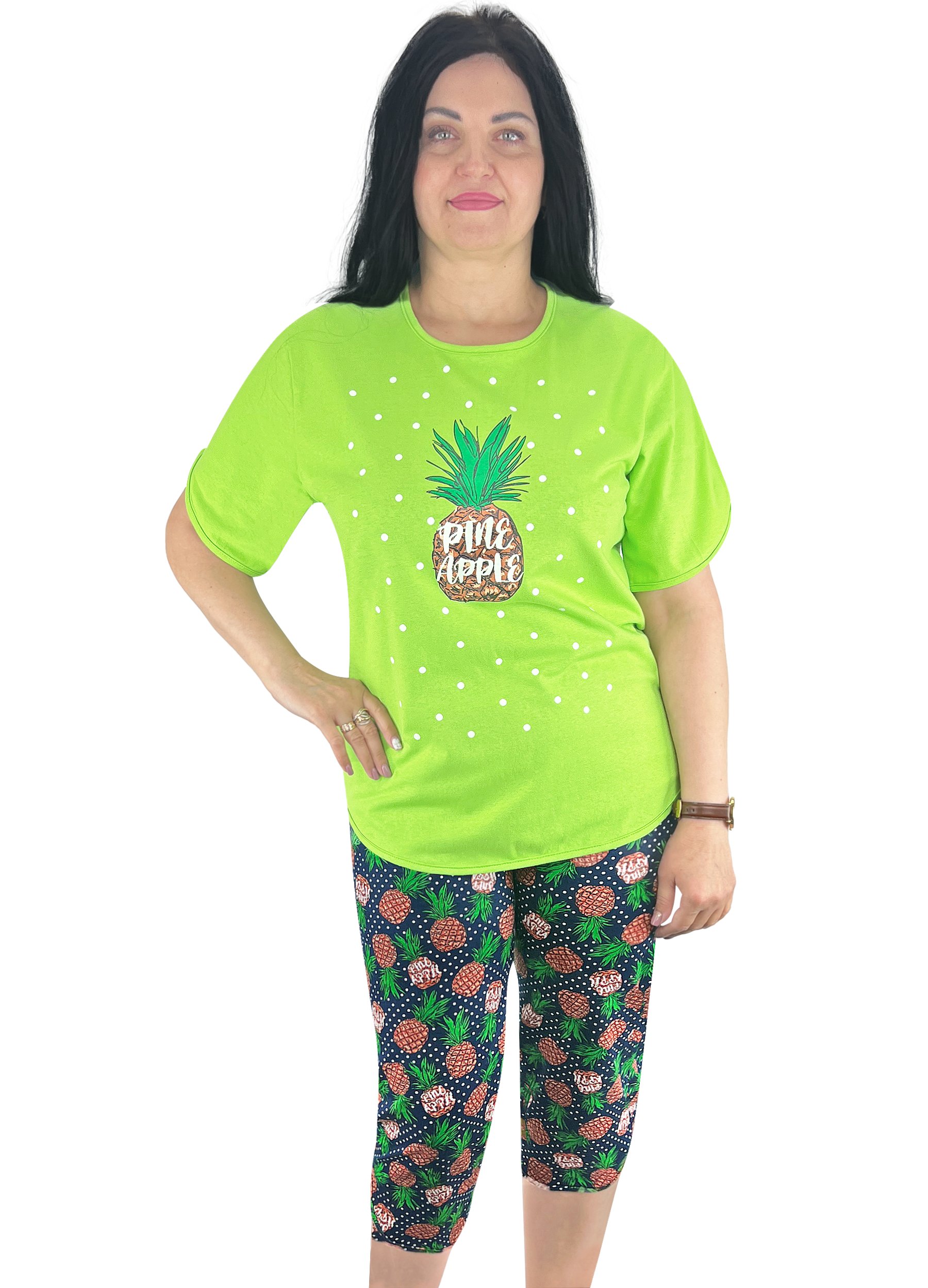 Пижама женская Модельер 27877 р. 62 Салатовый (15479)