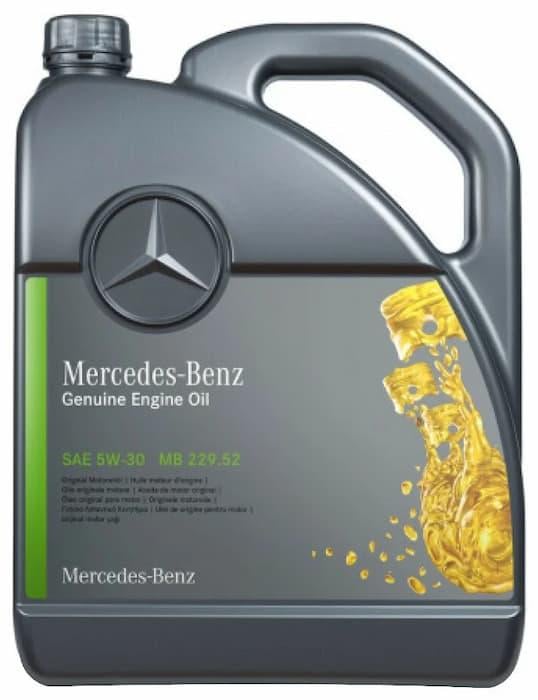 Моторное масло Mercedes-benz 229.52 Engine Oil 5W-30 5 л - фото 2