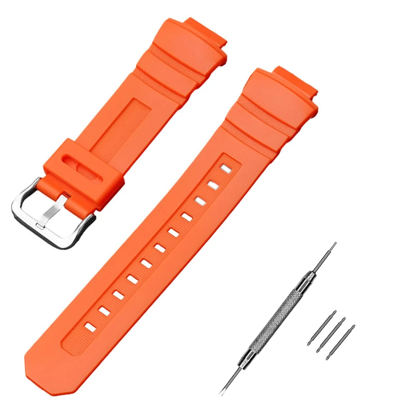 Ремінець для Casio G-Shock G-7700 Orange SI (4064)